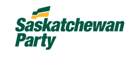 Saskatchewan Party Logo In Green On White
