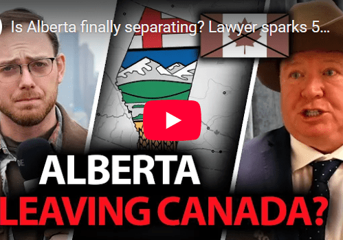 A video of two men in the canadian province of alberta.
