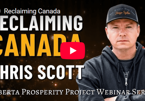 A man in black jacket and hat with text that reads " claiming canada is scott."