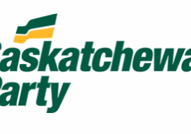 Saskatchewan Party Logo In Green On White