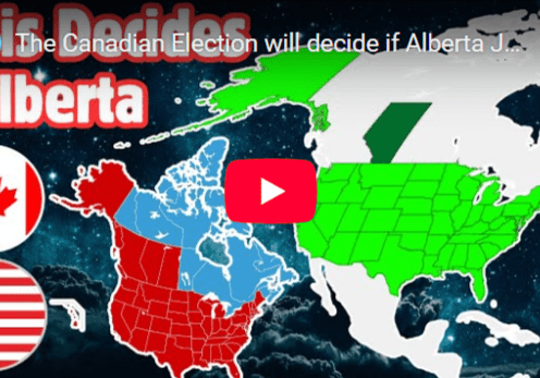 A map of canada and the canadian election.